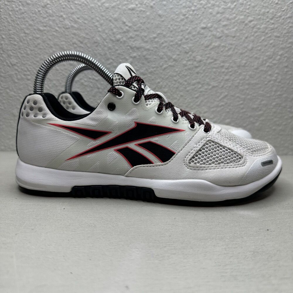 Reebok CrossFit Nano 2.0 White Black Red DV5747 Athletic Sneaker Women’s Size 7
